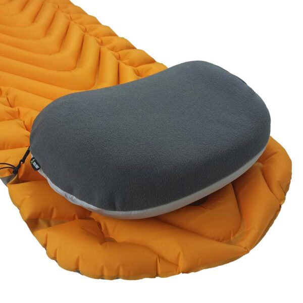 Легка туристична подушка ROCK FRONT PadLower Pillow сіра - фото